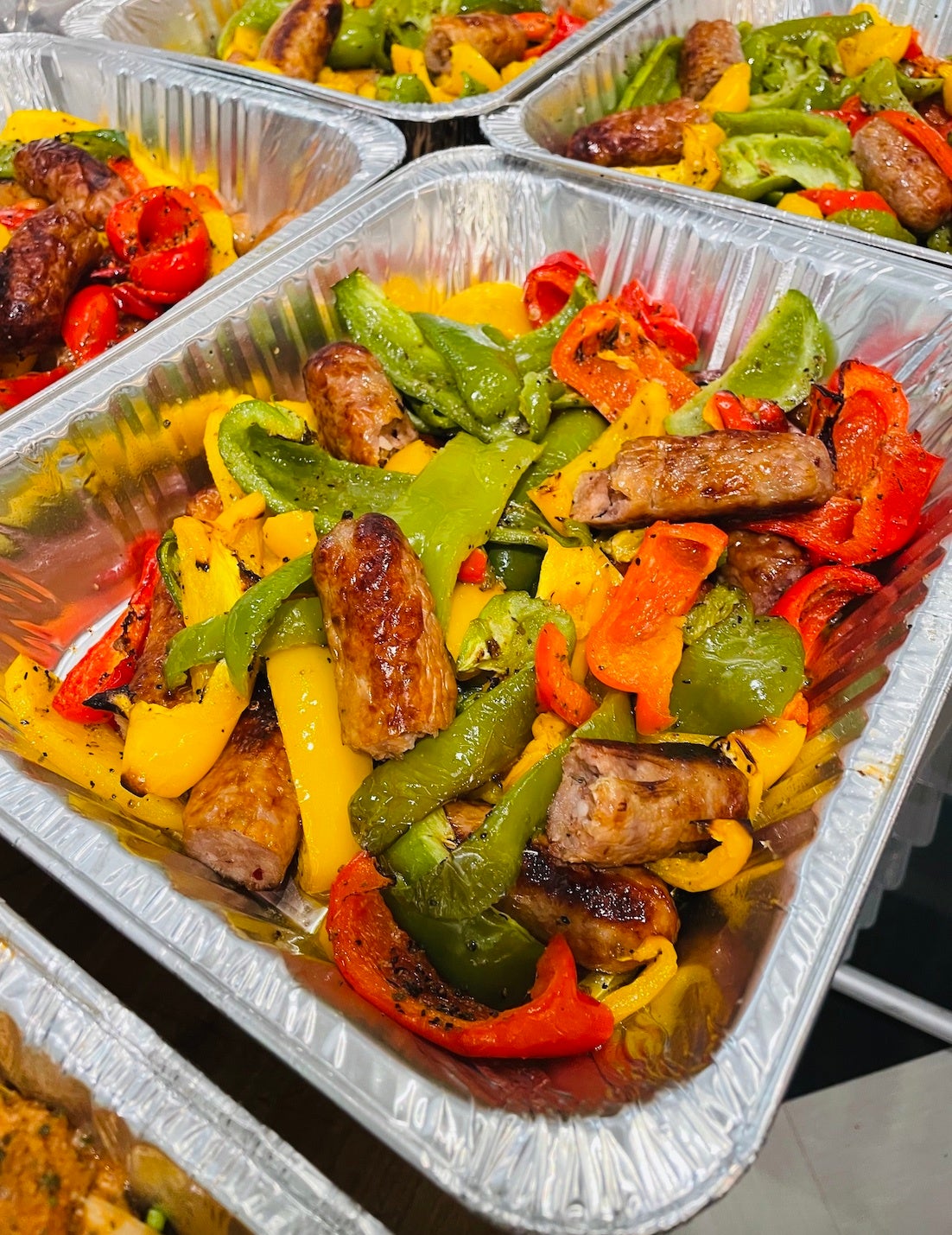 Sausage & Peppers Catering The Savory Gourmet Market