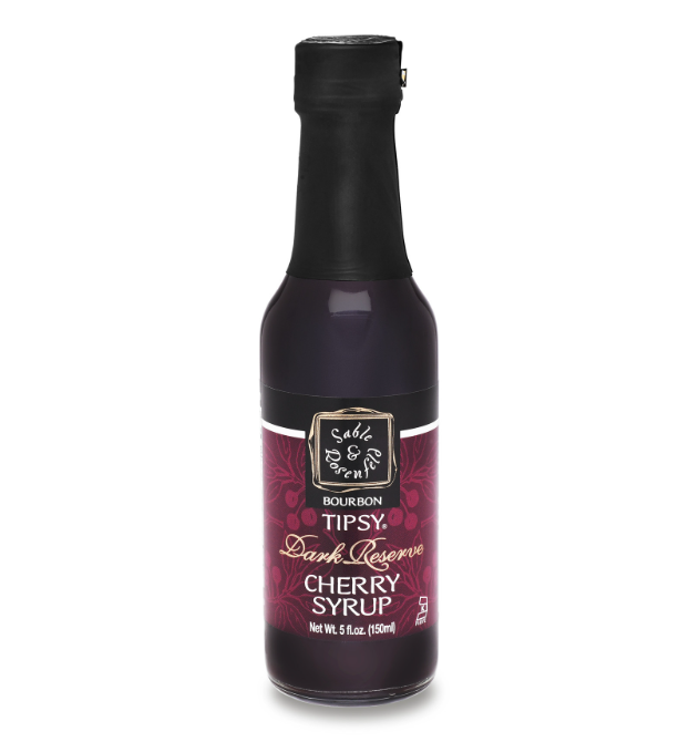 Syrup Dark Bourbon Tipsy Cherry Syrup The Savory Gourmet